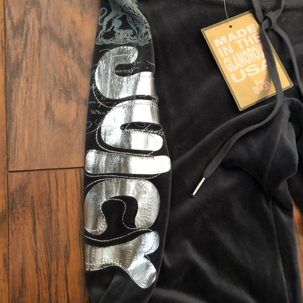 💰SOLD-NWT Juicy Couture velour hoodie tracksuit - Picture 4 of 4